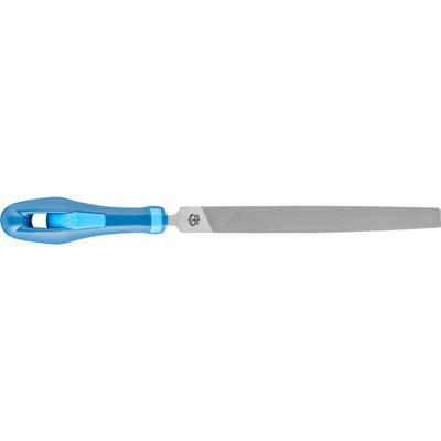 PFERD TOOLS 11216156 Werkplaatsvijl plat spits kap 1 inclusief ergonomisch vijlheft voor grove verspaning en afbramen Lengte 150 mm 1 stuk(s)
