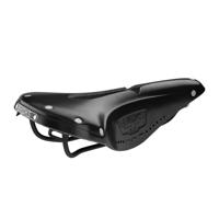 BROOKS B17 narrow carved - black