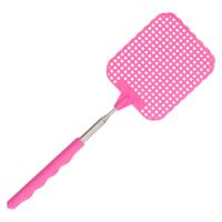 Gerimport Uitschuifbare Vliegenmepper - roze - 26 tot 72 cm