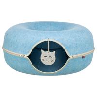 Trixie speeldonut vilt blauw