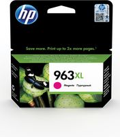 HP inktcartridge 963XL, 1.600 pagina&apos;s, OEM 3JA28AE, magenta