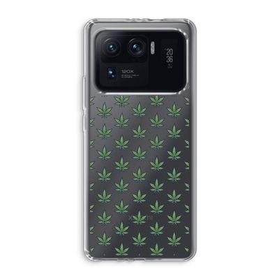 Weed: Xiaomi Mi 11 Ultra Transparant Hoesje