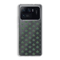 Weed: Xiaomi Mi 11 Ultra Transparant Hoesje