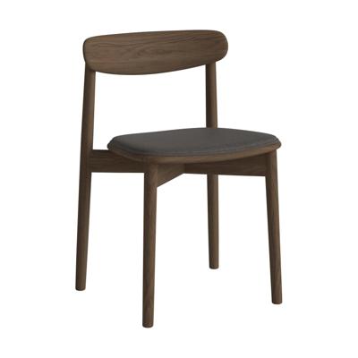 Bolia Merge eetkamerstoel Soil Dark Brown donker geolied eiken