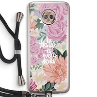 Kindness matters: Motorola Moto G6 Transparant Hoesje met koord