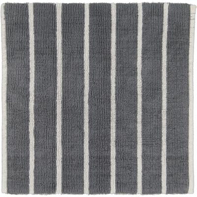 Cawö CAWÖ Home Keerbare Badmat Balance Gestreept 1008 77 platin 60x60