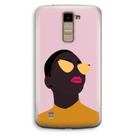 Yellow glasses: LG K10 (2016) Transparant Hoesje
