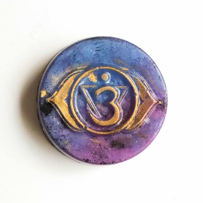 Derde Oog Chakra - Amethistkwarts Edelsteen Zeep