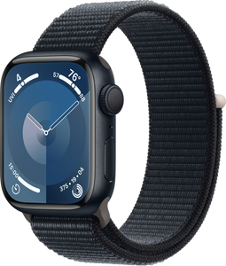 Apple Watch Series 9 41 mm Digitaal 352 x 430 Pixels Touchscreen Zwart Wifi GPS