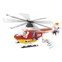 Cobi reddingshelikopter bouwstenen pakket   - - thumbnail