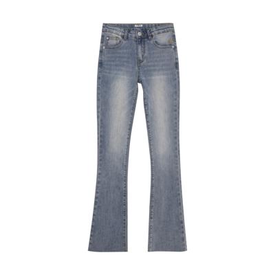 Indian Blue Jeans Winter flare jeansbroek meisjes - blauw