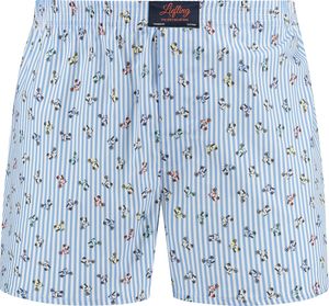 Liefling Boxershort Blauw Streep Scooter Loose