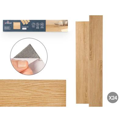Lijmen GiftDecor Parquet Beige 24 Stuks