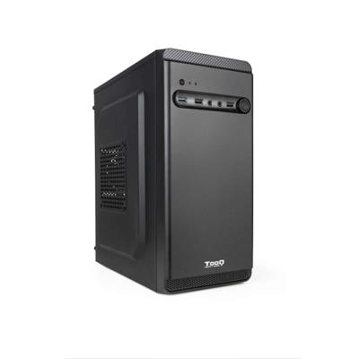 ATX Semi-toren doos TooQ TQC-4702U3C-B Zwart
