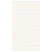 VidaXL Zebra rolgordijn 125x230 cm stofbreedte 120,9 cm marmerbeige