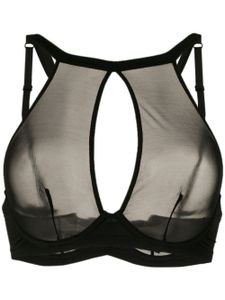 Maison Close soutien-gorge Pure Tentation - Noir