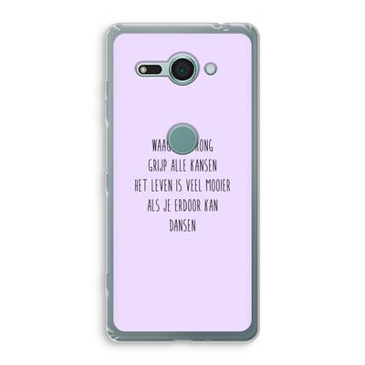 Sprong: Sony Xperia XZ2 Compact Transparant Hoesje