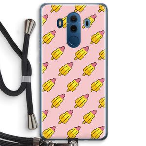 Waterijsjes: Huawei Mate 10 Pro Transparant Hoesje met koord