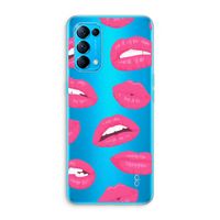 Bite my lip: Oppo Find X3 Lite Transparant Hoesje