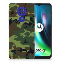 Motorola Moto G9 Play | E7 Plus TPU bumper Army Dark - thumbnail