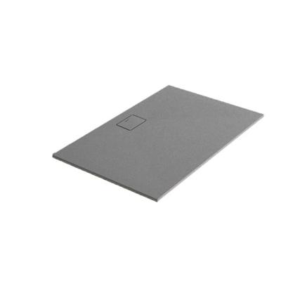 Douchevloer Xenz Plane | 100x100 cm | Composiet | Incl.Afvoer | Vierkant | Cement