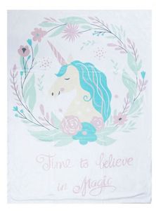 Soft Touch babydeken Unicorn dubbelzijdig 76 x 102 cm Soft Touch babydeken Unicorn dubbelzijdig 76 x 102 cm