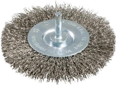 Metabo Round brush with 6mm shaf d=100mm steel