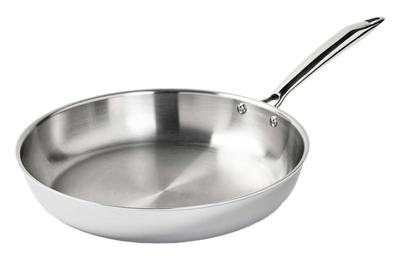 Cookinglife Koekenpan ø 28 cm - TriPly RVS - zonder anti-aanbaklaag