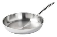 Cookinglife Koekenpan ø 28 cm - TriPly RVS - zonder anti-aanbaklaag