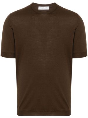GOES BOTANICAL t-shirt en maille - Marron