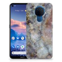 Nokia 5.4 | TPU | Siliconen hoesje | Marmer Grijs