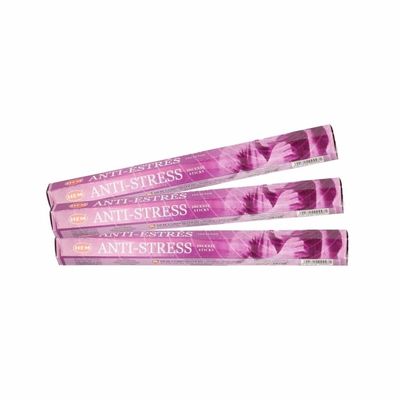3 pakjes wierook stokjes Anti Stress