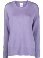 Allude pull en cachemire à épaules tombantes - Violet