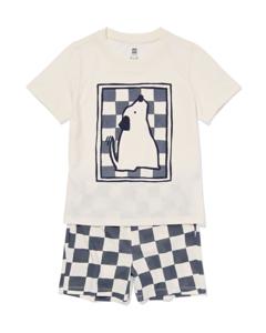 HEMA Kinder Shortama Hond Antraciet (antraciet)