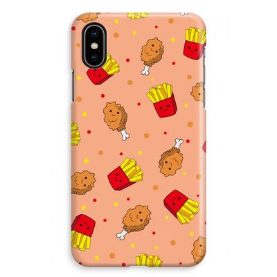 Chicken 'n Fries: iPhone XS Max Volledig Geprint Hoesje