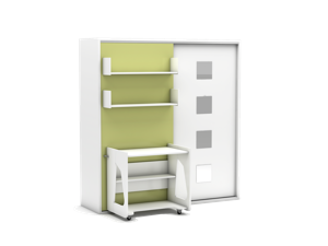 Eenpersoons bedkast Studio Geen matras