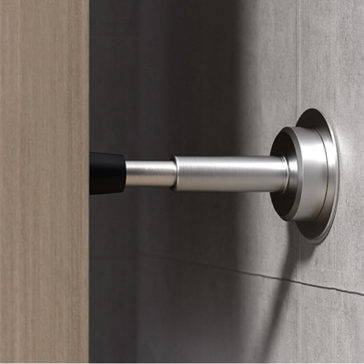 Nurlin Brass Knurled Deurstopper