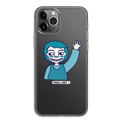 Zwaai: iPhone 11 Pro Transparant Hoesje