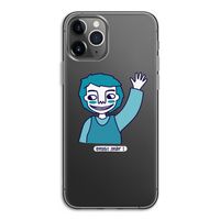Zwaai: iPhone 11 Pro Transparant Hoesje