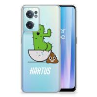 OnePlus Nord CE 2 5G Telefoonhoesje met Naam Cactus Poo