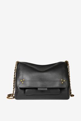 Jerome Dreyfuss crossbody Lulu M 44LULUMVE calfskin noir brass