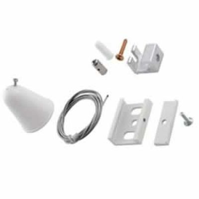 Euro 3 fase rails suspension (kit voor draad 1,5 m wit)