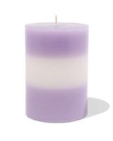 HEMA Stompkaars ⌀7x10cm strepen lila-ivoor (lila)