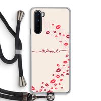 Kusjes: OnePlus Nord Transparant Hoesje met koord