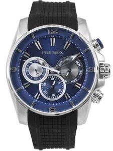 Horlogeband Prisma P1595 Rubber Zwart 22mm