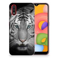 Samsung Galaxy A01 TPU Hoesje Tijger