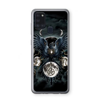 Sinister Wings: Samsung Galaxy A21s Transparant Hoesje