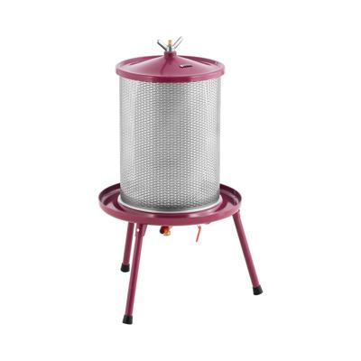 Wijnpers - RVS/ijzer - 40 l - 3 bar - incl. 5 persdoeken - Royal Catering