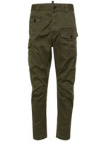 DSQUARED2 pantalon fuselé à poches cargo - Vert