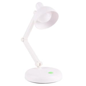 Benson Tafellamp/bureaulampje - LED - metaal - wit - 34 cm - buigbaar - hoog model